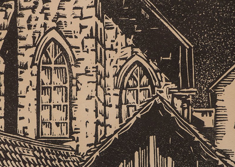 Old Church, Central City Colorado (12/50), Print, 1934