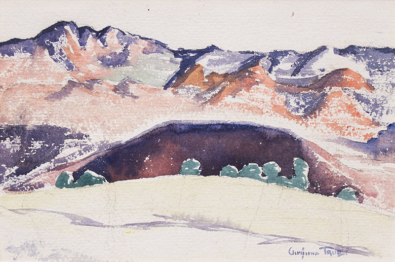 Virginia TRUE (1900-1989) artwork for sale. Untitled (Mountain Landscape), Painting, Denver, Colorado, Art Gallery)