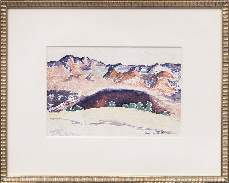 Untitled (Mountain Landscape), Painting