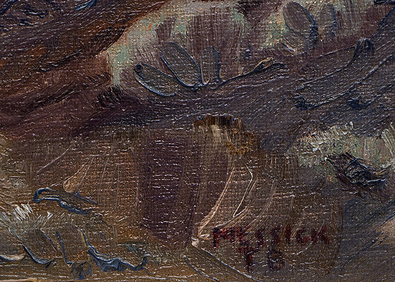 Untitled (Mountain Landscape), Painting, circa 1940