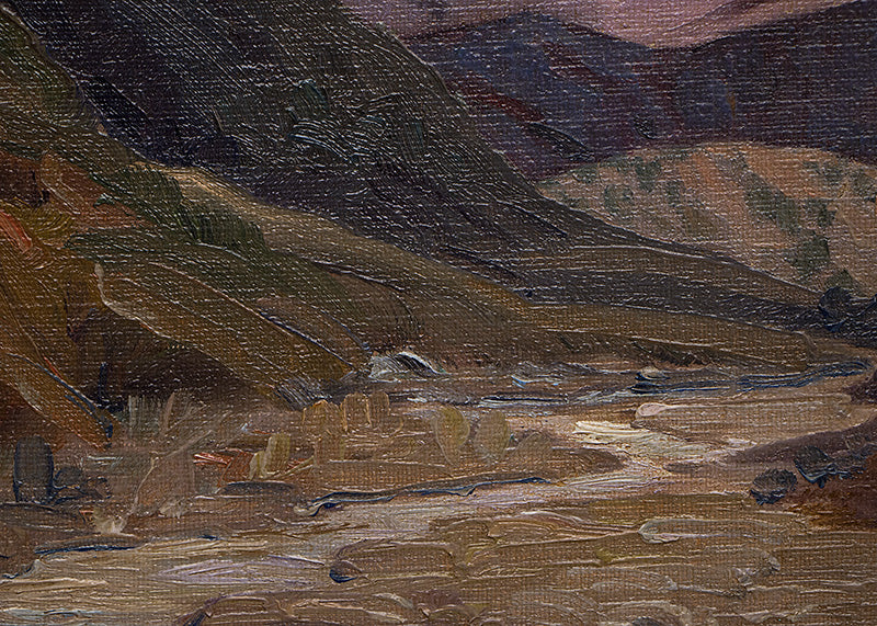 Untitled (Mountain Landscape), Painting, circa 1940