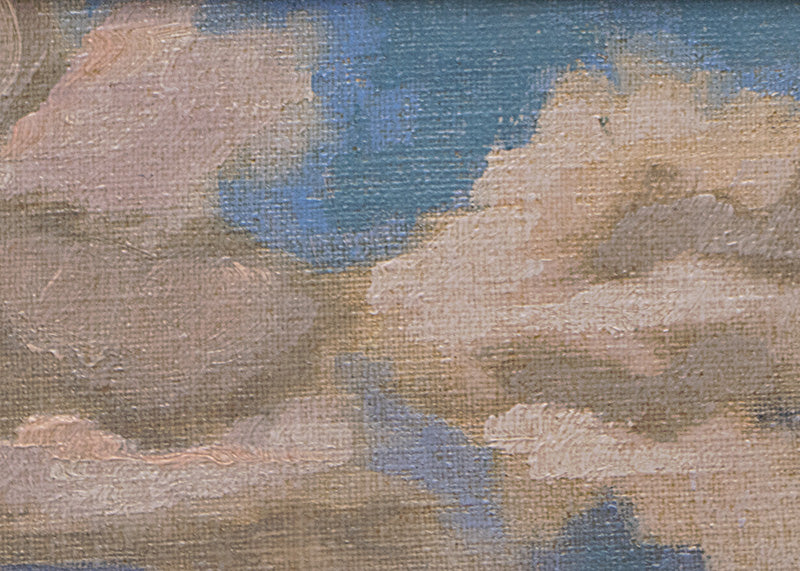 Untitled (Mountain Landscape), Painting, circa 1940