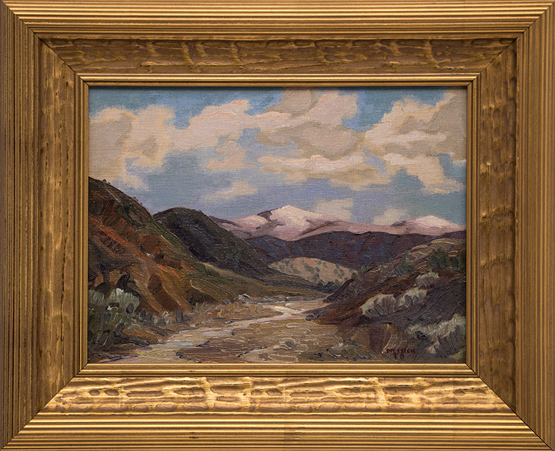Untitled (Mountain Landscape), Painting, circa 1940