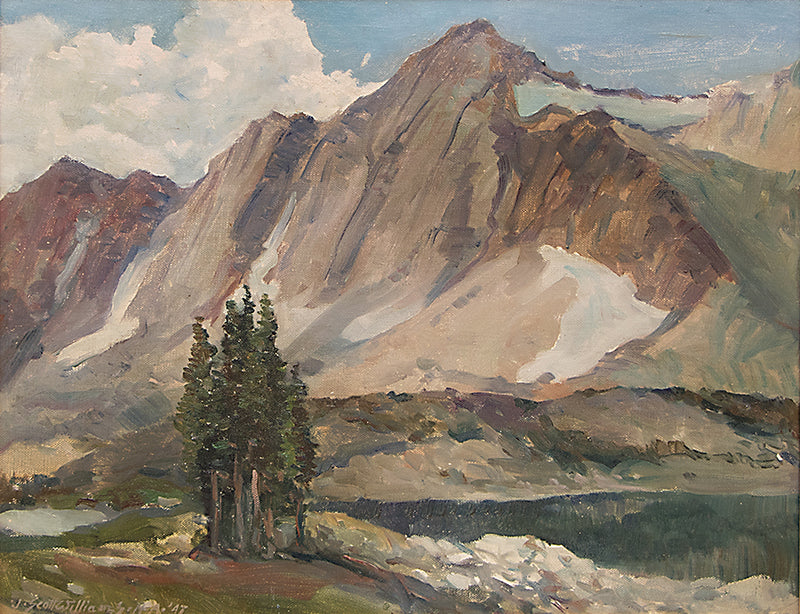 John Williams (1897-1975/6) artwork for sale. Untitled (Mountain Landscape), Painting, 1947, Denver, Colorado, Art Gallery)