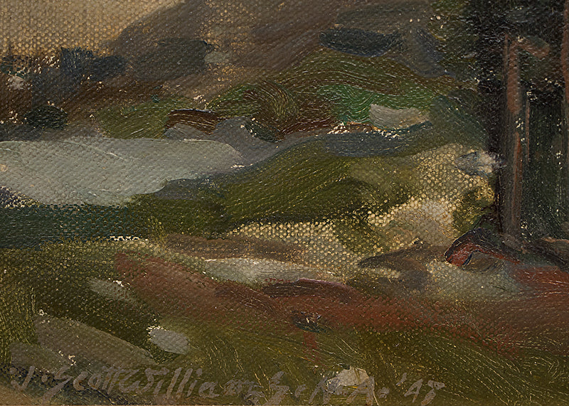 Untitled (Mountain Landscape), Painting, 1947