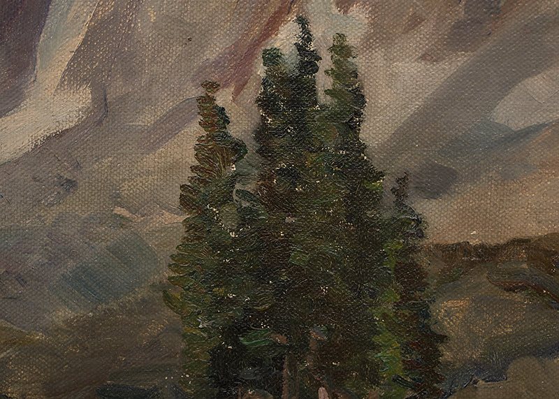 Untitled (Mountain Landscape), Painting, 1947