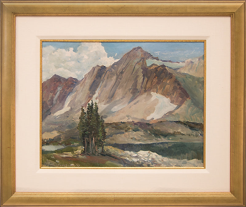 Untitled (Mountain Landscape), Painting, 1947