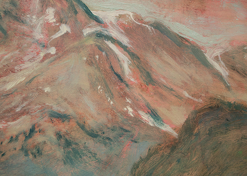 Memorial Day, Pikes Peak (Colorado), Painting, circa 1945