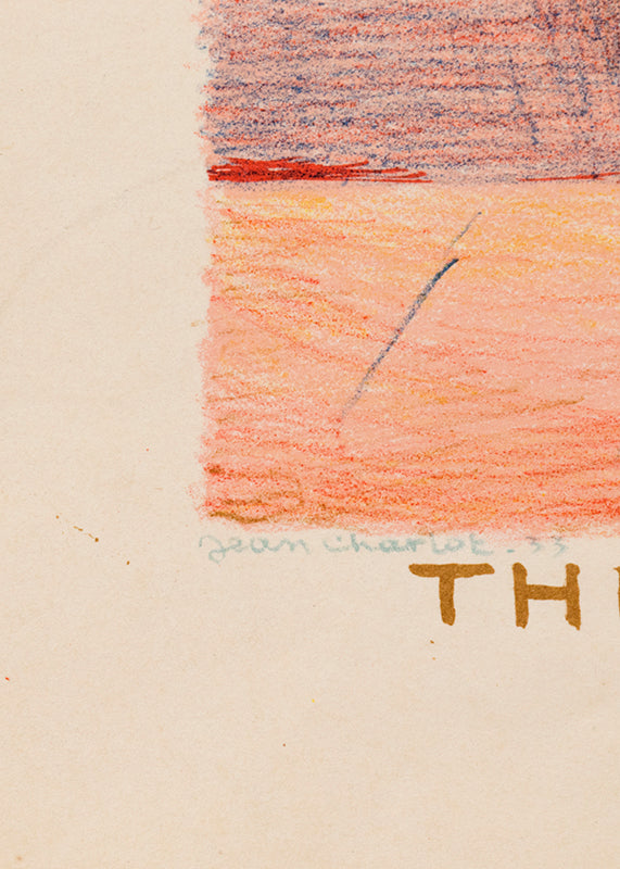 The Rocking Chair; Pircture Book No. 2., Drawing, 1933