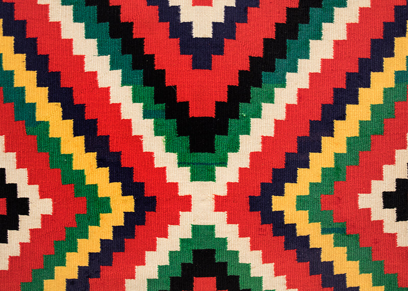 Germantown Eyedazzler Weaving, circa 1890
