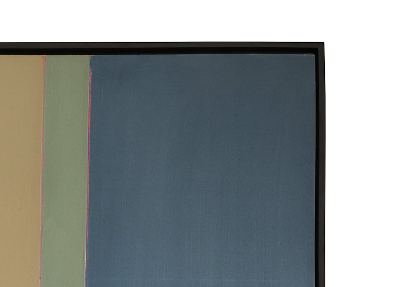 Somethin' Stupid (Abstract with Three Black Polygons), Painting, 1988