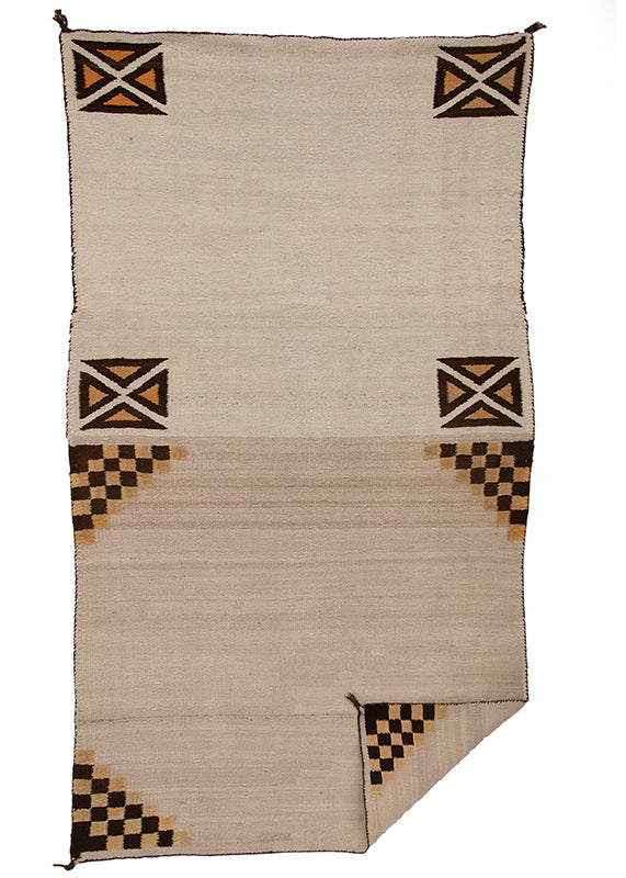Double Saddle Blanket, circa 1925