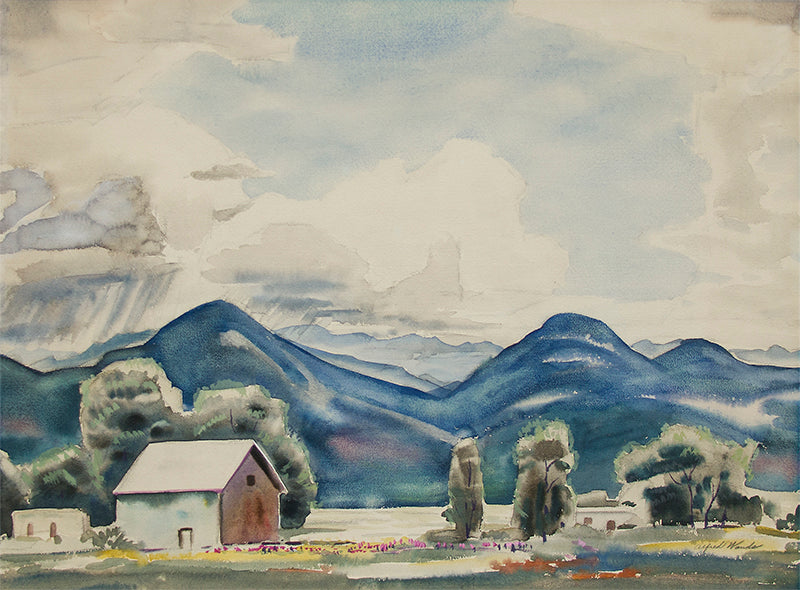 Alfred Wands (1904-1998) artwork for sale. Sangre de Cristo Mountains, Colorado, Painting, Denver, Colorado, Art Gallery)