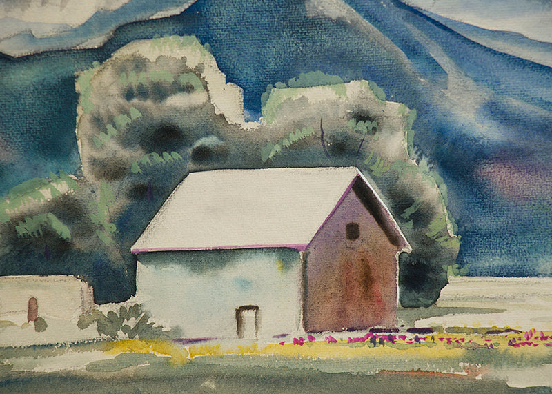 Sangre de Cristo Mountains, Colorado, Painting