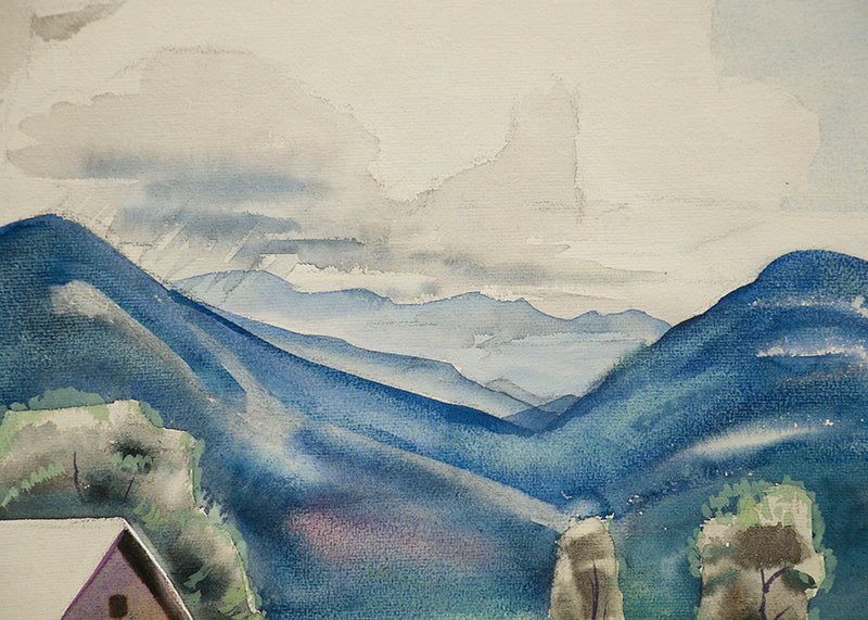 Sangre de Cristo Mountains, Colorado, Painting