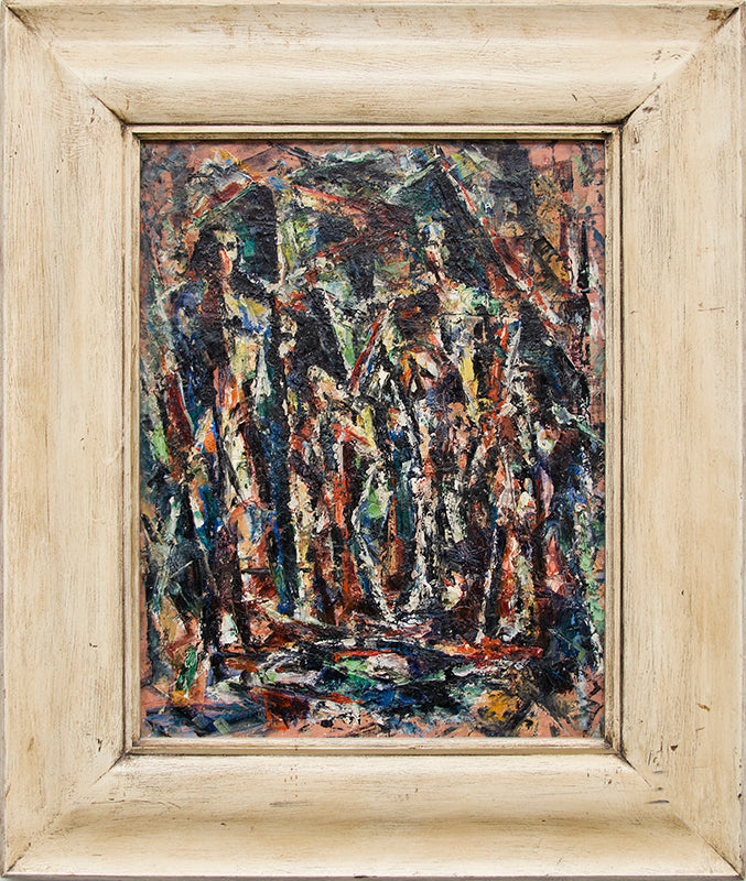 Untitled (Sacred Family), Painting, circa 1950