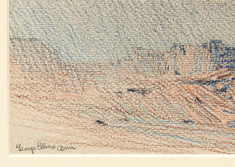 Untitled (Storm Over Desert Landscape, Arizona), Drawing, 1924