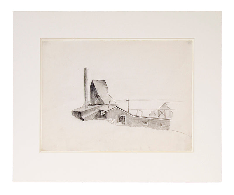 Colorado Mine Study, Painting, circa 1932