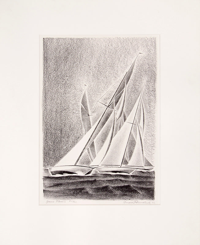Yacht Races (Grand Lake, Colorado); 23 of 25, Print, 1933