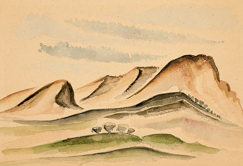 Arnold Ronnebeck (1885-1947) artwork for sale. New Mexico Hills, Painting, circa 1927, Denver, Colorado, Art Gallery)