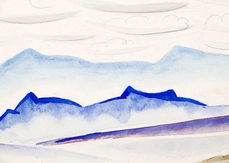 Northern New Mexico Landscape, Painting, circa 1927