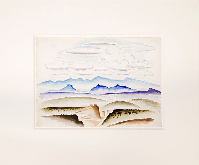 Northern New Mexico Landscape, Painting, circa 1927