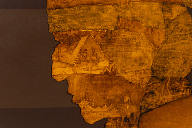 Indian Head (Profile of a Man), Print, 1974
