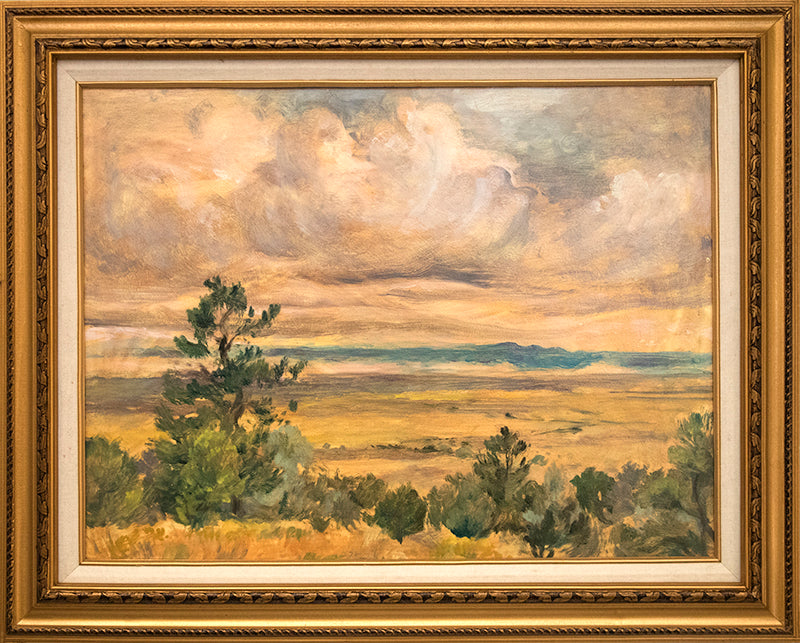 East From Baca Grande (San Luis Valley, Colorado), Painting, 1996