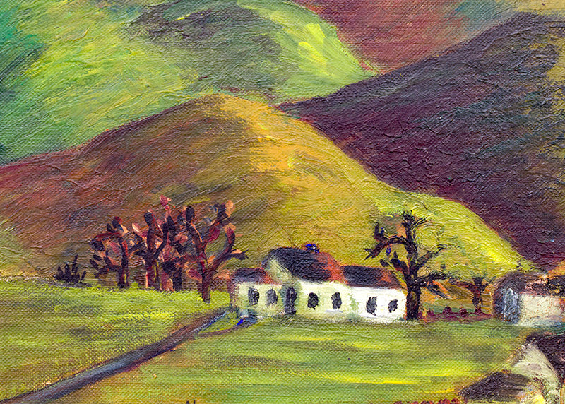 Gunnison, Colorado, Painting, 1947