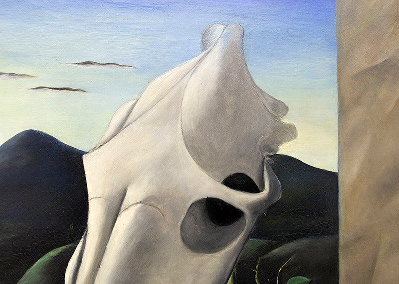 Untitled (Sueno del Caballo/Cranium or Expressive Cranium), Painting, 1939