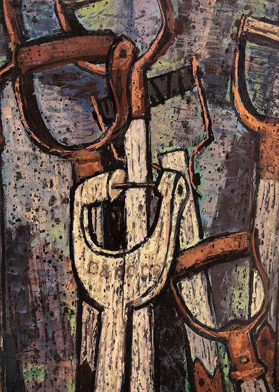 Shovel Handles, Painting, 1953