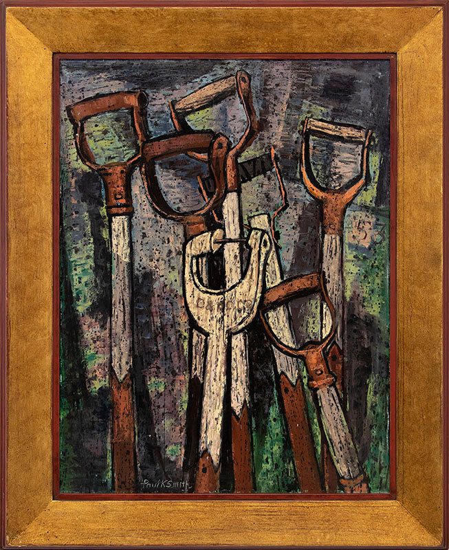 Shovel Handles, Painting, 1953