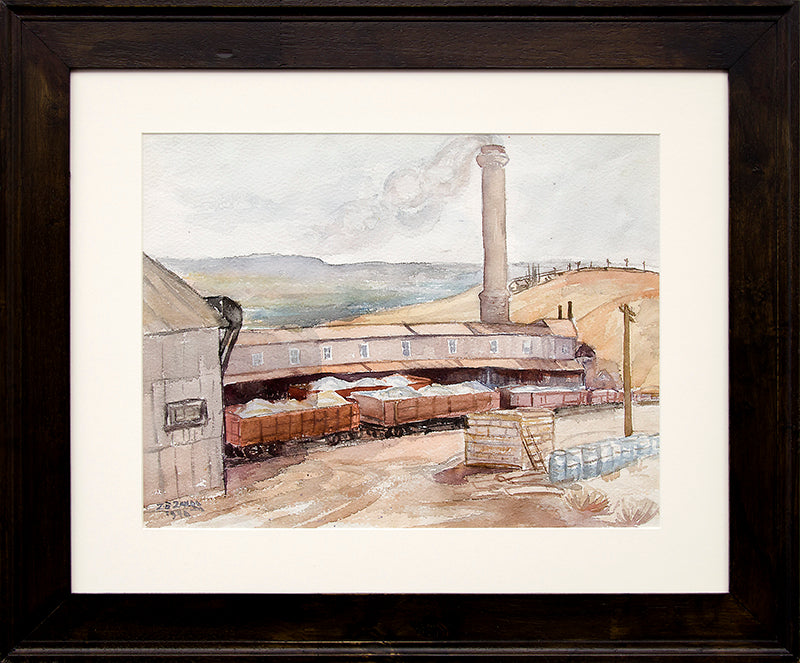 Golden Cycle Mine (Old Colorado City, Colorado), Painting, 1940
