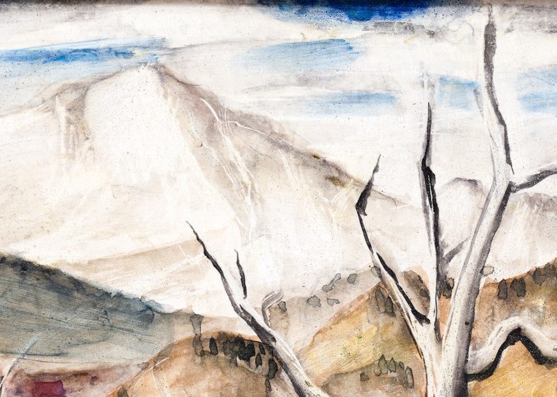 Pikes Peak (Colorado Mountain Landscape in Autumn), Painting, 1941