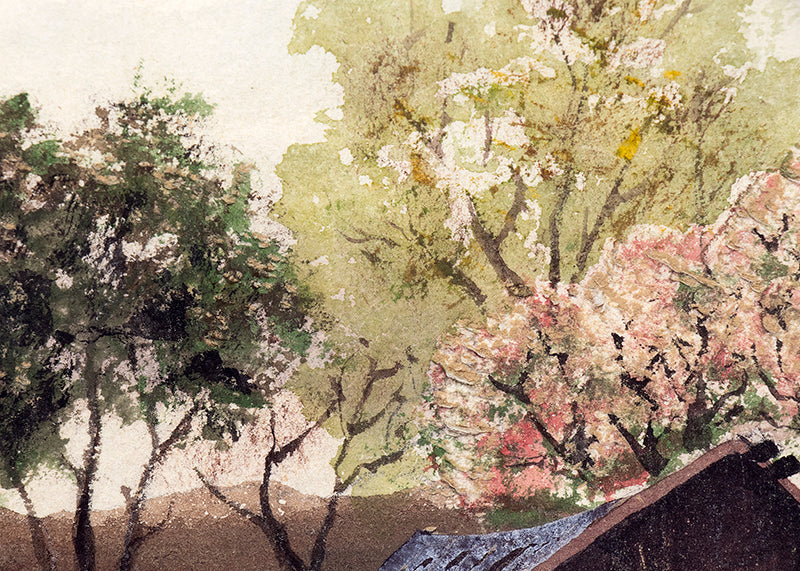 Untitled (Minnesota Farm), Painting, 1942