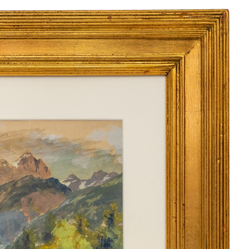 Untitled (Colorado Landscape), Painting, circa 1910