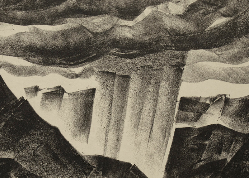 Rain in the Rockies, Print, circa 1939