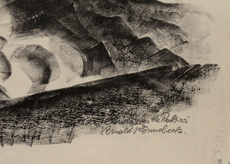 Clouds in the Rockies (Clouds and Mountains), Print, 1939