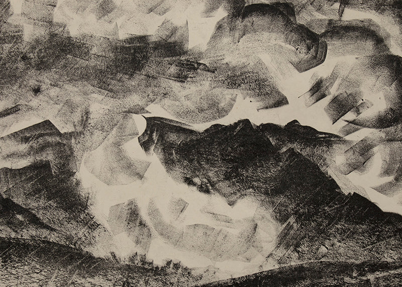 Clouds in the Rockies (Clouds and Mountains), Print, 1939