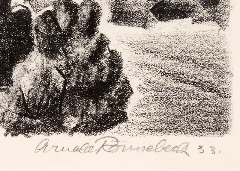 Memories of Gold Days (Old Mine Ruins, Colorado), Print, 1933