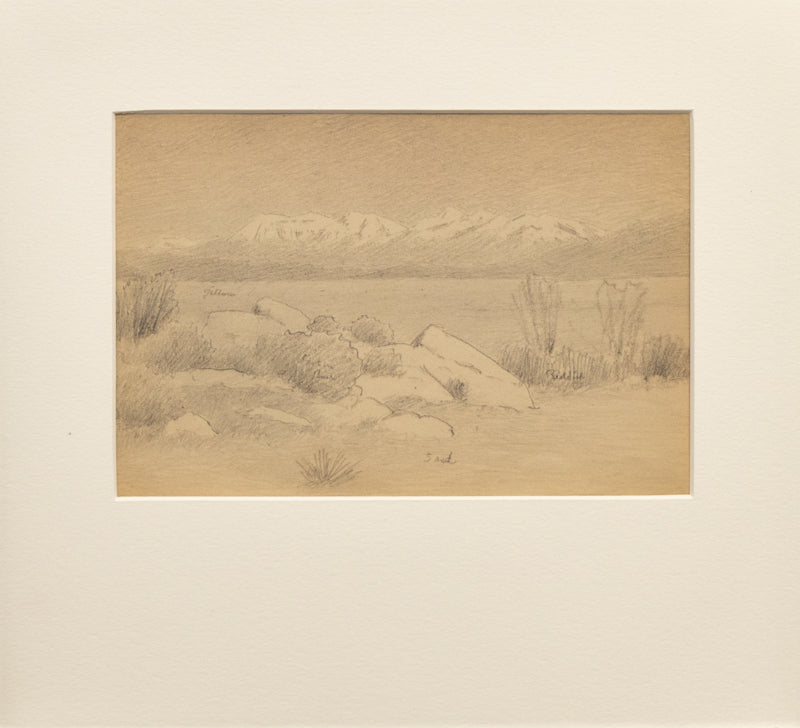 Untitled (Buena Vista), Drawing, circa 1910