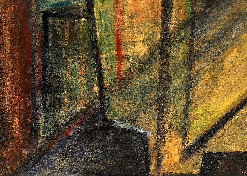 Untitled (Perhaps Stieglitz & O'Keefe), Painting, circa 1950