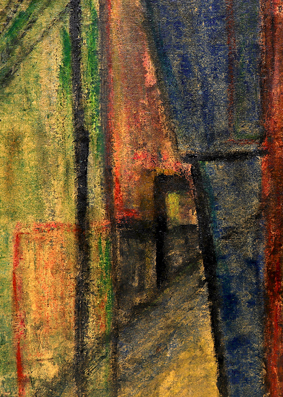 Untitled (Perhaps Stieglitz & O'Keefe), Painting, circa 1950