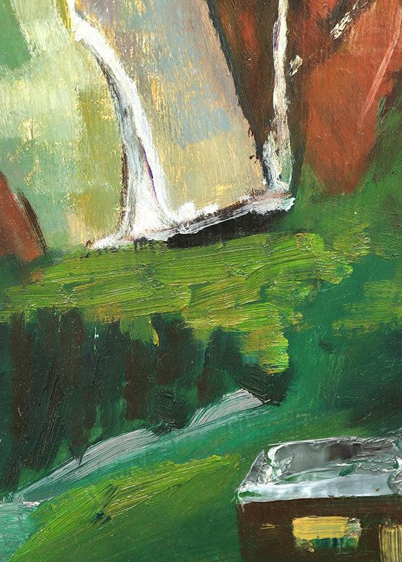Untitled (Mountain Landscape, Near Colorado Springs, Colorado), Painting