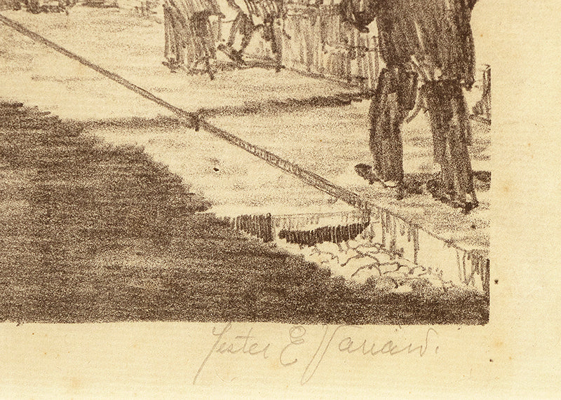 Untitled (Street Scene), Print