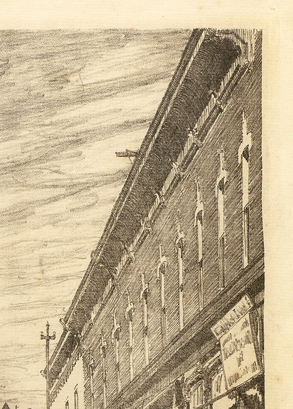 Untitled (Street Scene), Print