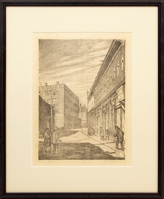 Untitled (Street Scene), Print