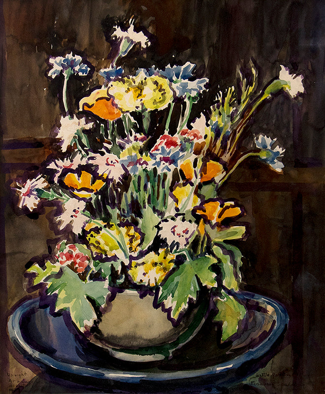 Elisabeth Spalding (1868-1954) artwork for sale. Little Garden Flowers (Still Life), Painting, Denver, Colorado, Art Gallery)