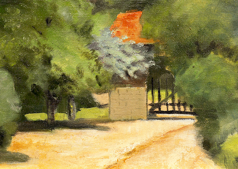 Untitled (Mountain Landscape in Summer), Painting, 1938