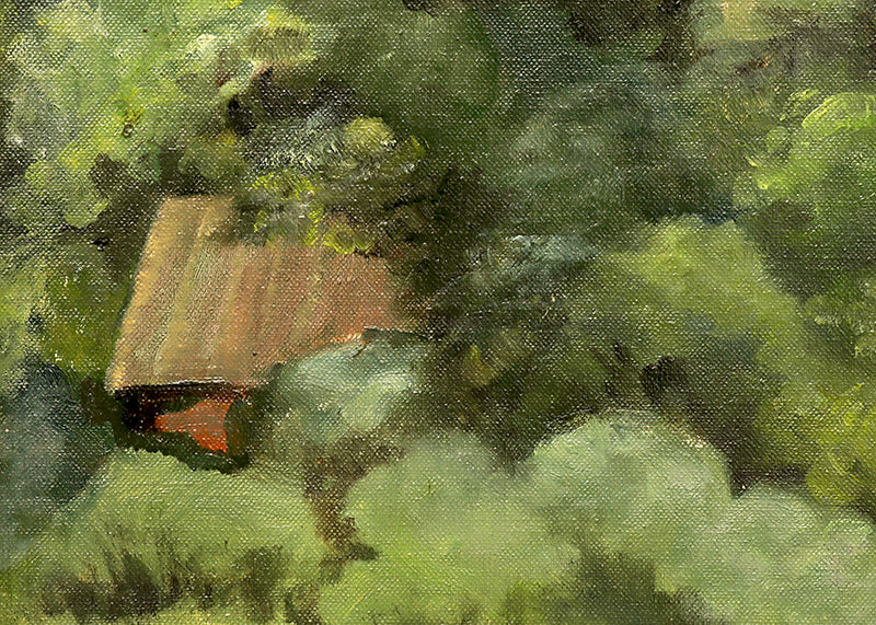 Untitled (Mountain Landscape in Summer), Painting, 1938